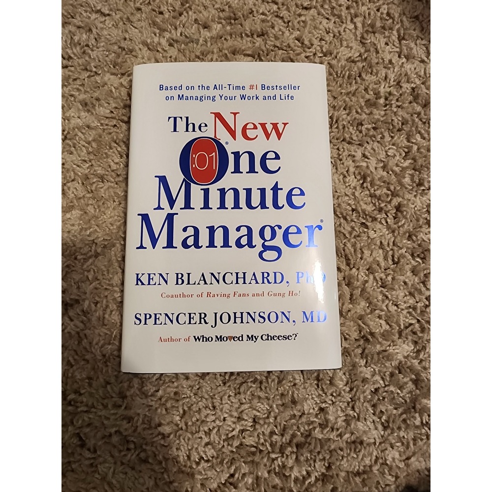 The New One Minute Manager by‎ Ken Blanchard Spencer Johnson Business Book